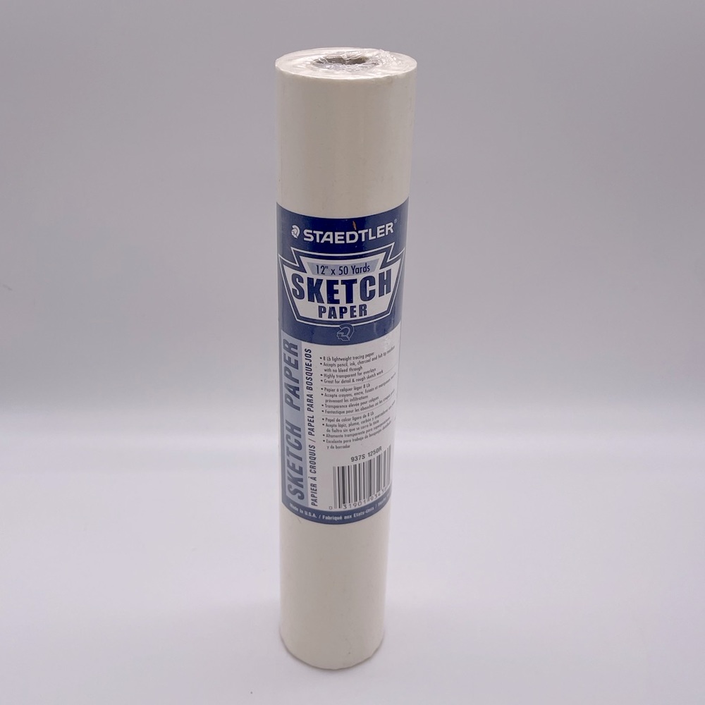 STAEDTLER 12”x50 YARDS SKETCH PAPER